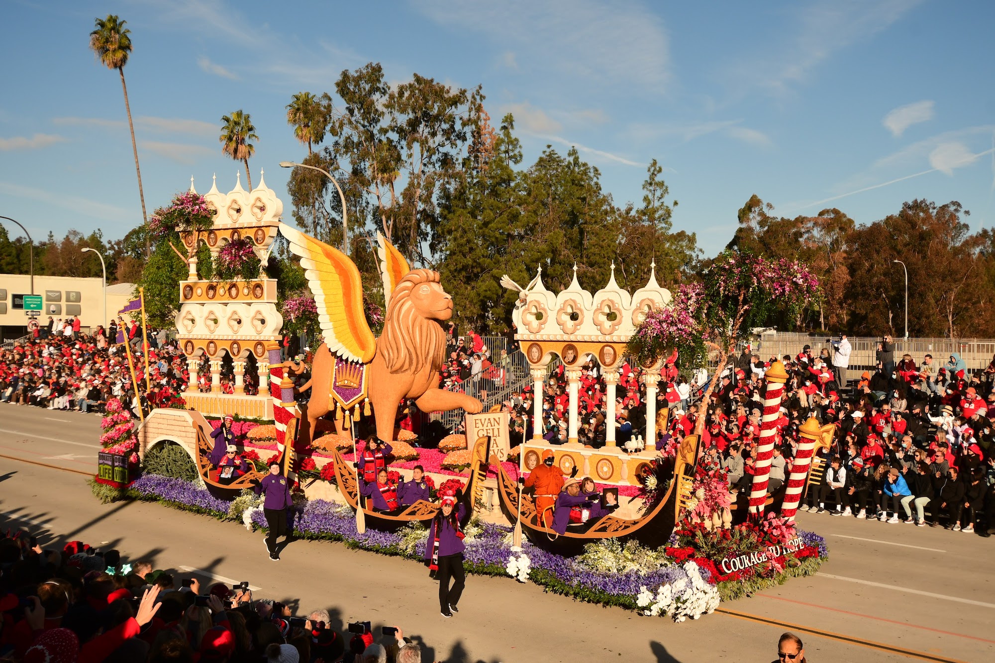 Donate Life Float Rose Parade